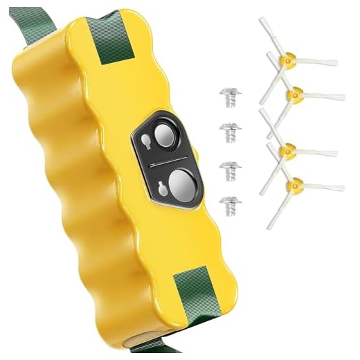 GGiking 5000mAh NI-MH Ersatzakku Akku für iRobot Roomba 500 600 700 800 Serie 510 520 530 540 550 570 580 610 620 630 650 660 760 770 780 870 790 880, Upgrade14.4V Akku