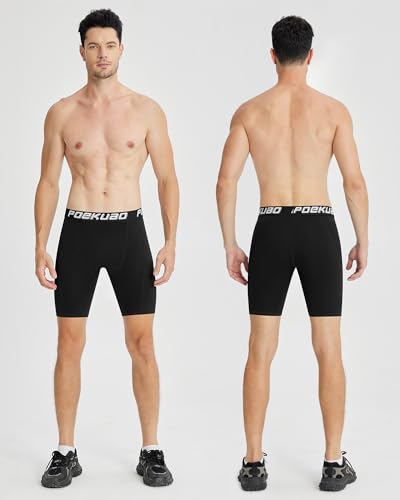Compression Shorts Men Spandex Running Shorts Sports Athletic Base Layer Workout Performance Underwear2