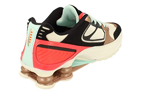 Nike Womens Shox Enigma Running Trainers CT3451 Sneakers Shoes (UK 4 US 6.5 EU 37.5, sail Black Metallic red Bronze 100)3