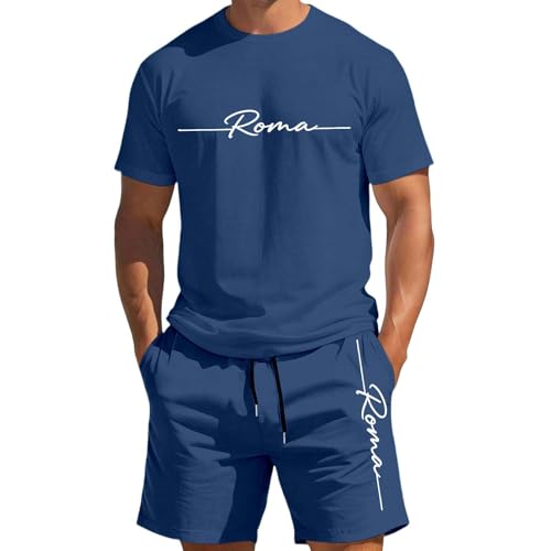 Ensemble homme t-shirt short imprimé dégradé pour savourer la douceur de l'été