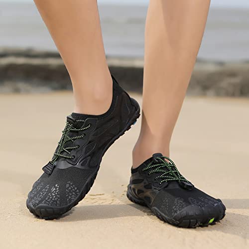 Image of ziitop Water Shoes for Men Women Beach Barefoot Swim Rock Climbing Pool Shoes Socks, Anti-Slip Breathable Quick Dry Lightweight Slip-on, Outdoor Sport Hiking Walking Boating Fishing Diving Surfing