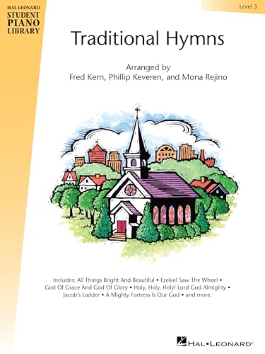 Traditional Hymns Level 3 | Piano Sheet Music Book for Intermediate Students | NFMC 2024-2028 Selection | Hal Leonard Student Piano Library | Sacred Hymns Songbook for Study & Performance