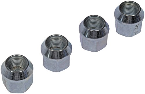 Dorman 711-206 Wheel Nut Chrome Bulge 1/2-20 Compatible With Select Models, 4 Pack #TOP18