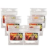 Granny's Panties Nylon Bait Holder for Fishing - Bait Bag Secures Bait on Hook, Prevents Bait Loss to Small Fish & When Casting - Fishing Bait Holder for All Bodies of Water - Made in USA - 6-Pack