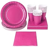 pink party nürnberg Viele Anlässe: Das freche Pink der Becher, Servietten und Teller ist ideal für Kindergeburtstage, Faschingsfeste, Gartenpartys, Schulfeste, oder auch für die nächste Babyshower