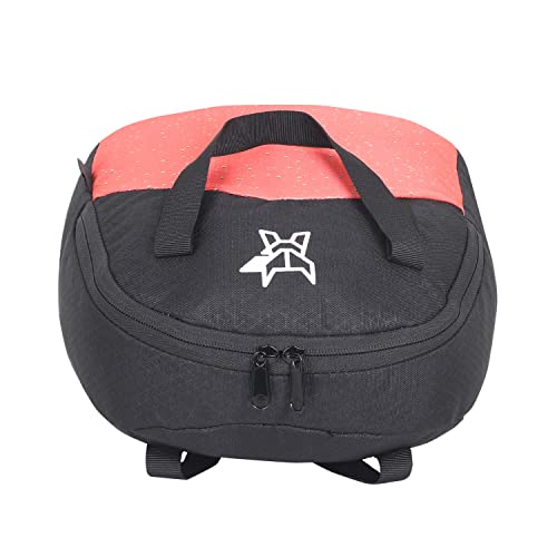 Image of Arctic Fox Black Hexa Lunch Bag (Orange)