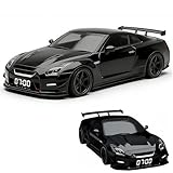 Hyper-car Alarm Clock, Car Alarm Clock, with Crystal Clear LED Display Screen, Digital Clock, Modern Sports Car Nightstand Clocks, Desk Decor with Light Effects (Black)