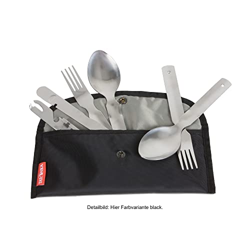 Tatonka Cutlery Bag - Storage Bag for Camping Cutlery - 25 x 10 cm - Bordeaux Red - Image 3