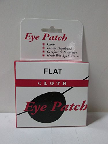EYE PATCH FLAT CLOTH BLACK 1 EACH