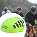 RNXRZANK Bicycle Helmet Cover for Rain Protection and Outdoor Activities, Green