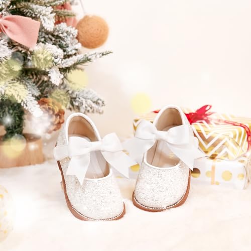 Image of PHIRAMIN Toddler Girl Mary Jane Dress Shoes-Little Girl School Uniform Shoes for Wedding Party