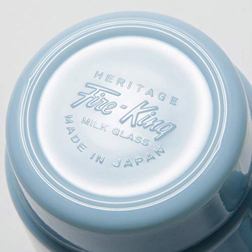 Amazon.co.jp: Fire-King スタッキングマグ ターコイズブルー : ホーム
