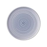 Lieferumfang: 1x Villeroy & Boch Artesano Nature Bleu Speiseteller (27 cm), Material: Premium Porzellan, Farbe: Blau