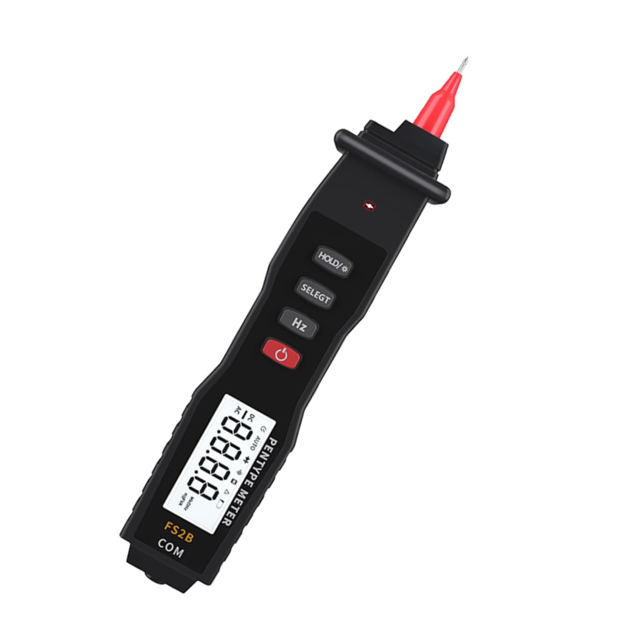STOBOK 1Pc Digital Auto Range Multimeter High Accuracy Pen Design Multi Function Test Tool with Flashlight Lightweight Measures Voltage Resistance for Electric Appliance Repair