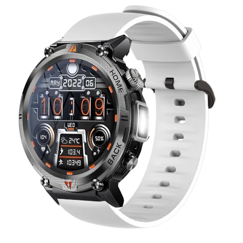 Bracelet montre 22mm en silicone souple idéal pour le sport