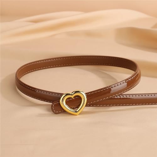Women Belt Metal Buckle Waistband For Dress Jeans Golden Buckle Adjustable Women Belts3