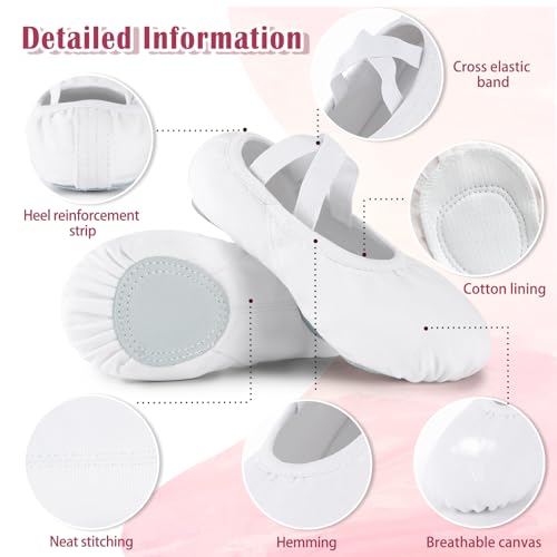 Zapatos de baile cómodos para proteger los pies en ballet 5