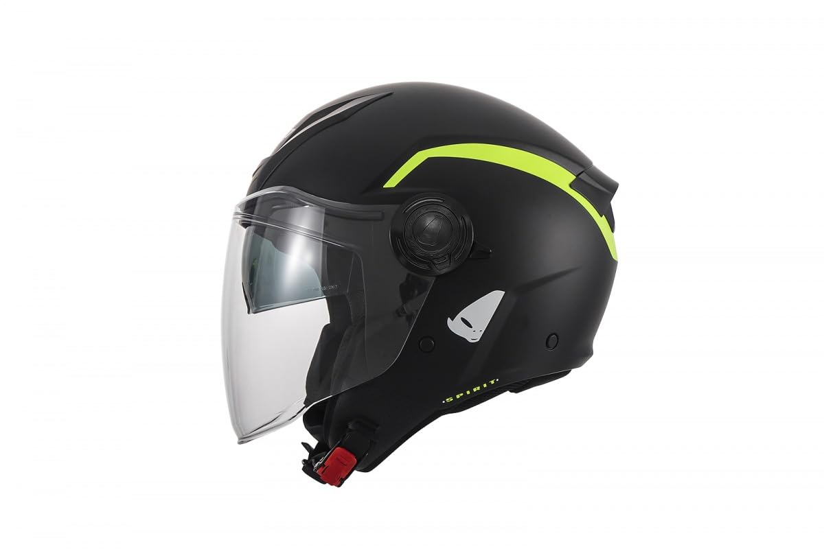 Casque demi-jet UFO Plast compact pour éviter d'avoir chaud en scooter
