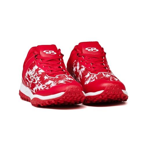 Boombah Viper Men's USA Shooting Stars Turf Shoes - Multiple Color Options - Multiple Sizes4