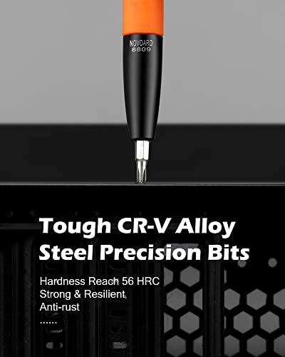 Pocket Screwdriver, Novoard 9-In-1 Precision Mini Pen Screwdriver Set, Magnetic Small Screw Driver Kit With Tiny Phillips & Flathead Screwdriver For Glasses, Jewelers, Toy, Electronics Repair #TOP6