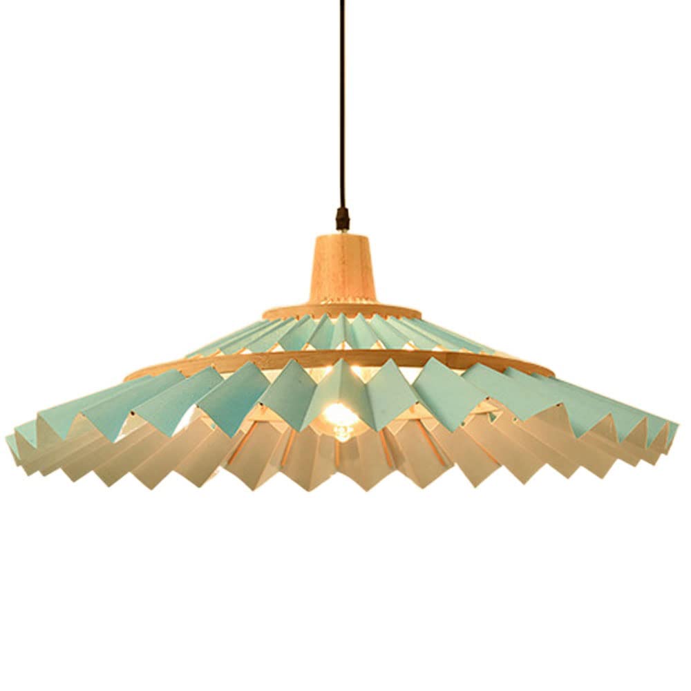 Suspension tissée main E27 en bambou, lustre zen style japonais fait artisanale