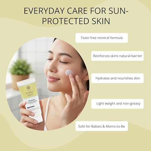 Image of Invisible Shield Mineral Sunscreen SPF 50, Water Resistant, 50g