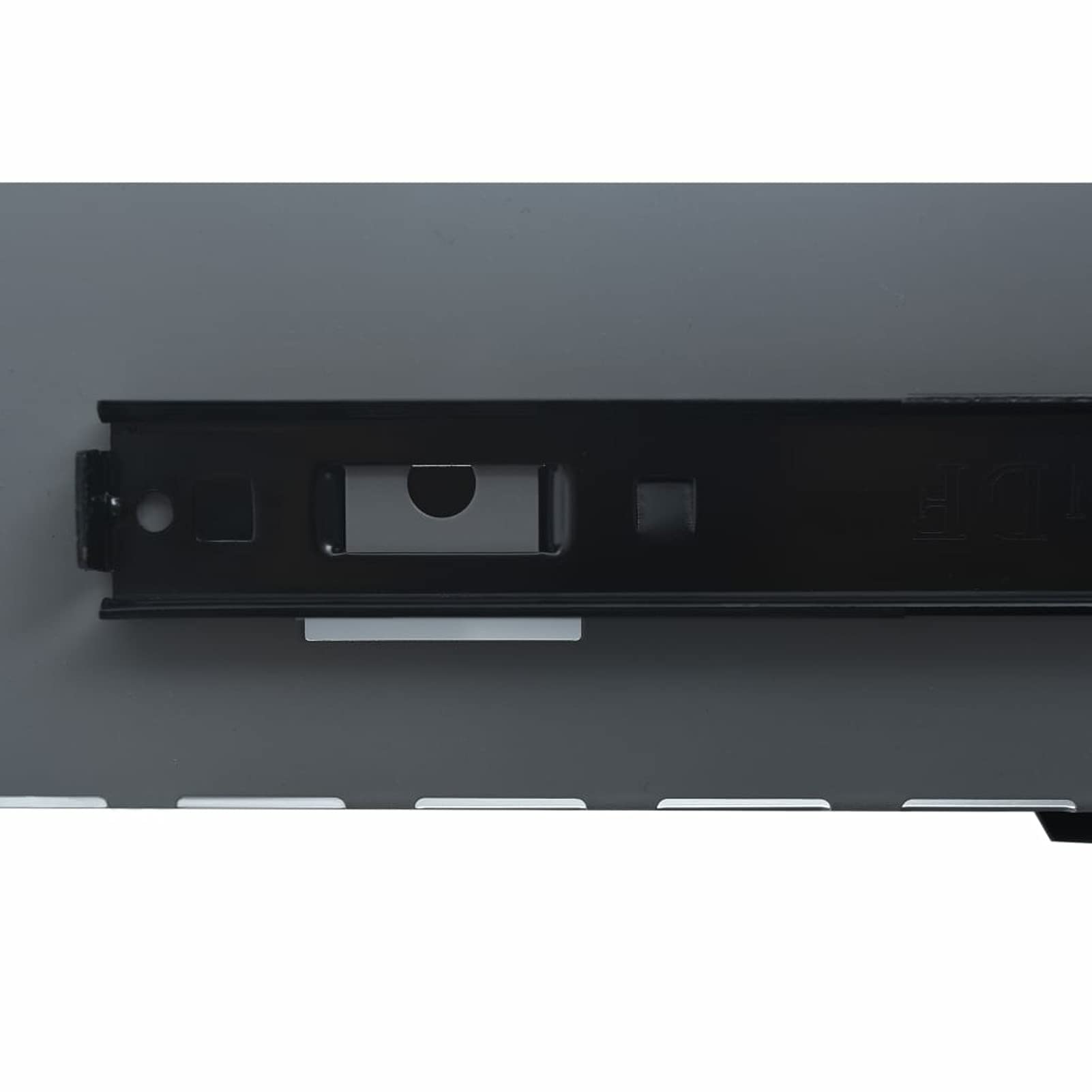 Banco de Trabajo, Mesa De Trabajo Taller, Caballete Mesa, Banco Herramientas, Caballete para Mesa, Bancada De Trabalho, de Acero Negro 120x60x85 cm