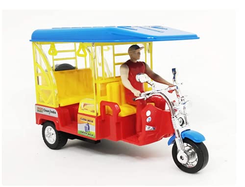 Little Tanaira E-Autorickshaw est Miniature Model Toy with Pull Back Action No Sharp Edges Non Toxic Replica of Real E-Rickshaw with Driver Sitting. Free Smiley Keychain, Multicolor (B09D9J3YZZ) Amazon Price History, Amazon Price Tracker