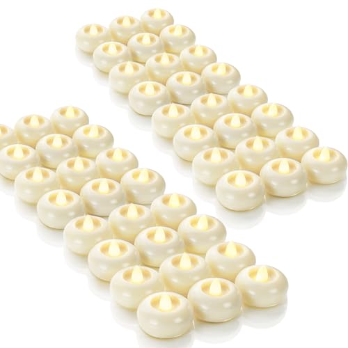 Homemory 48 Pack 2” Flameless Led Floating Candles, 200 Hour