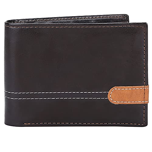 Image of Amicraft PU Leather Men's Combo Pack Of Wallet & Reversible Belt Gift Set