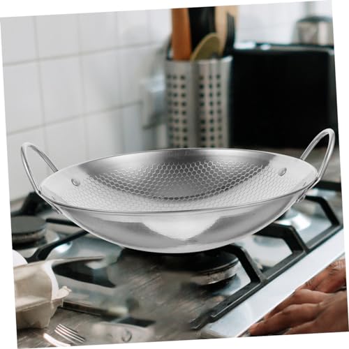 Wok de acero inoxidable VICASKY con doble asa miniatura 7