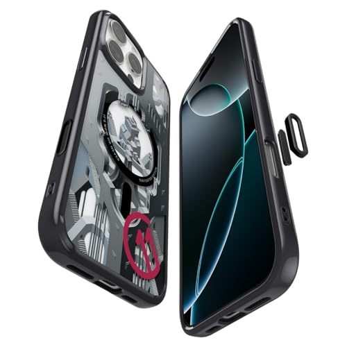 �yc11 �V���[�Y Navigator �G�f�B�V�����zSpigen iPhone 16 Pro �P�[�X MagSafe�Ή� �J�����R���g���[���Ή� ���̓I�v�����g �X�g���b�v�z�[�� �ČRMIL�K�i �E���g���E�n�C�u���b�hT�E�}�O�t�B�b�g ACS09368 