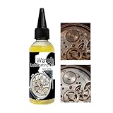 Weldphur Uhr Schmiermittel Öl,100ml Öl Schmiermittel Für Uhr - Uhrenwartungs Fett,Für Großvateruhr Haushalt Industrie Uhrmacherwerkstatt