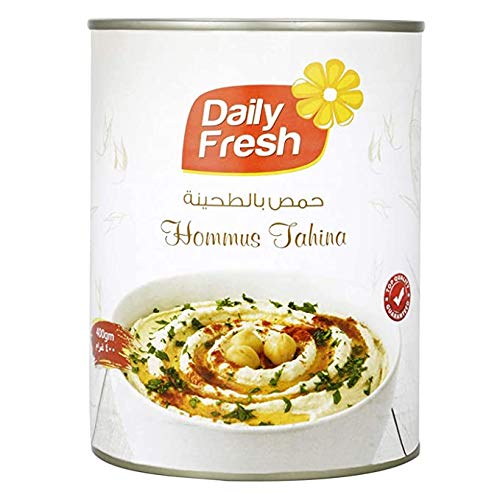 AT7 Daily Fresh Hommus Tahina, Hummus, 400 GM (Product of UAE )