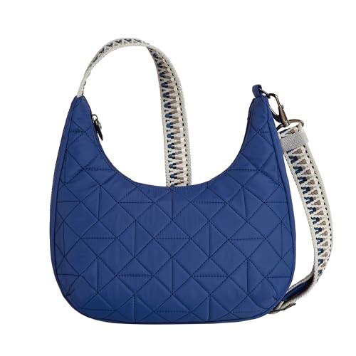 Sac bandoulière anti-vol Travelon Boho Slouchy Crossbody en toile légère