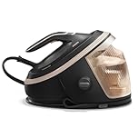 Philips PerfectCare 7000 Series Steam Generator - 3120W, 650g Turbopower Steam Boost, No Burns Guaranteed, Int. Automatic Steam, Ultimate Glide, No Temp settings, 1.5L Tank, Self-Cleaning - PSG7300/80