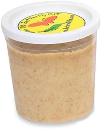 Nature Gift Store Painted Lady Caterpillar Food: Enough to Grow 50 Butterfly Larvae-Food ONLY - no Caterpillars Included