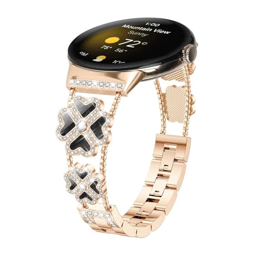 [MHGREF] �ɓK������Google pixel watch 41mm�N���[�o�[�_�u���`�F�[���h�������v�x���g(Rose gold)
