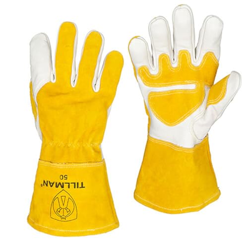 Image of Welding Gloves, MIG, XL, 14 in. L, PR