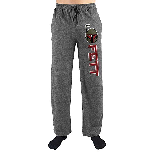 Star Wars Boba Fett Mask Print Men's Loungewear Lounge Pants