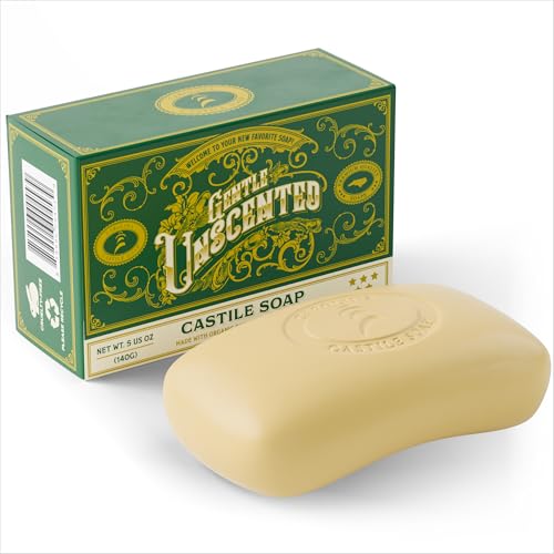 Carolina Castile Soap 858996004536 Vegan Unscented Castile Bar Soap cover