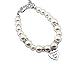 Ensianth Flower Girl Bracelet Wedding Party Gift Flower Girl Pearl Bracelet Childrens Kids jewelry (Bracelet)