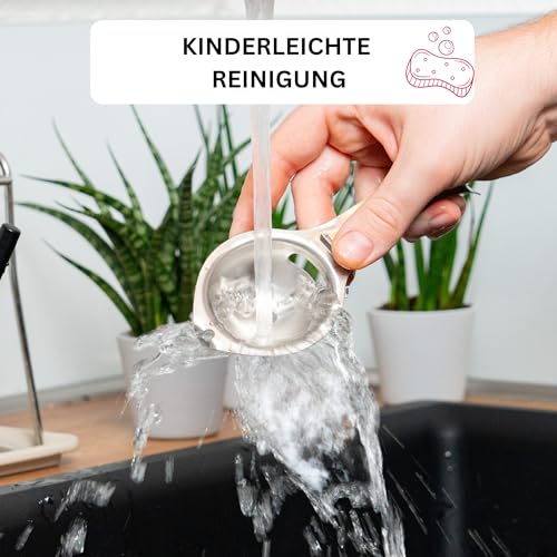 Foto von Westmark Eidottertrenner, Rostfreier Edelstahl, Länge: 16,7 cm, Silber, 10862260