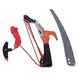 Extendable Tree Pruner Saw Head (Without Pole), Pole Saw Branch Trimmer, 14 Inch Branch Scissors Fruit Tree Cutter Garden Trimmer Tool,High Altitude Tree Trimmer -  Podoy