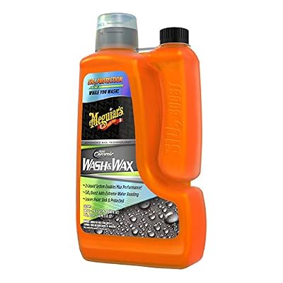 Meguiar's Hybrid Ceramic Wash & Wax - 48 Oz Wash with 8 Oz SiO2 Boost