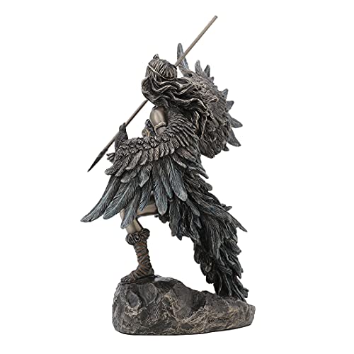 Estatua Morrigan Resina Bronza Diseño Veronese 8.75 in miniatura 4