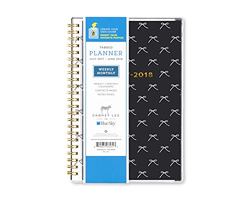 Dabney Lee for Blue Sky 2017-2018 Academic Year Weekly & Monthly Planner, Twin-Wire Bound, 5