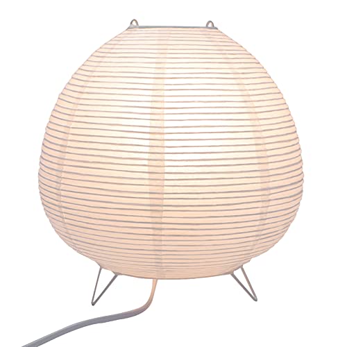 UKCOCO Lampe de bureau rétro en fer - Lampe de table ronde - Lampe de chevet pour chambre à coucher, salon, bureau