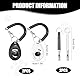 Feirdhoo Hunde Clicker,4 Stück Pet Training Clicker 2*Hundepfeife 2*Hunde Clicker Großem Knopf perfekt für Welpen und Dog Training und Erziehung Auch für Katzen Pferde (Schwarz + Weiß)
