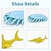 iftnotea Prehistoric Sea Ocean Toy Animal Figures, 17PCS Plastic Ancient Marine Reptiles & Deep Sea Creature Figurines, Party Decoration Montessori Toy for Kids Toddlers 3-5 5-8